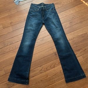Lucky Brand size 28 Brooke flare Jean. Great condition.